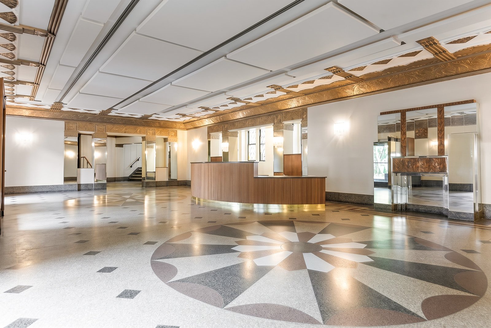Art Deco grand lobby